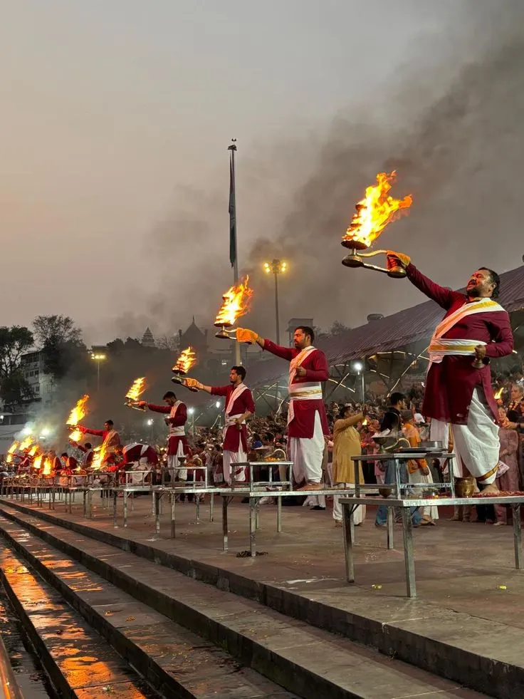 Trivendi Ghat Ganga Arti